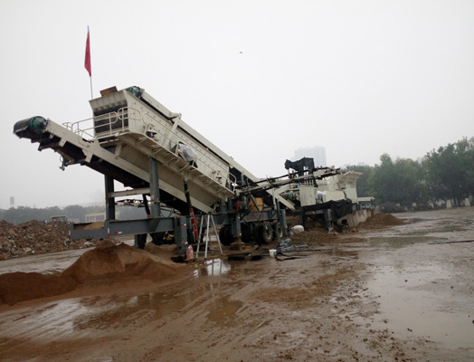 河北秦皇島建筑垃圾處理現(xiàn)場(chǎng)