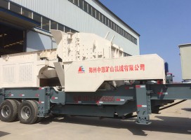 新型移動式建筑垃圾處理設備入駐西安 實現廢料再生利用