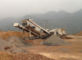 新一代中意移動(dòng)式破碎站助力合肥建筑垃圾再生利用