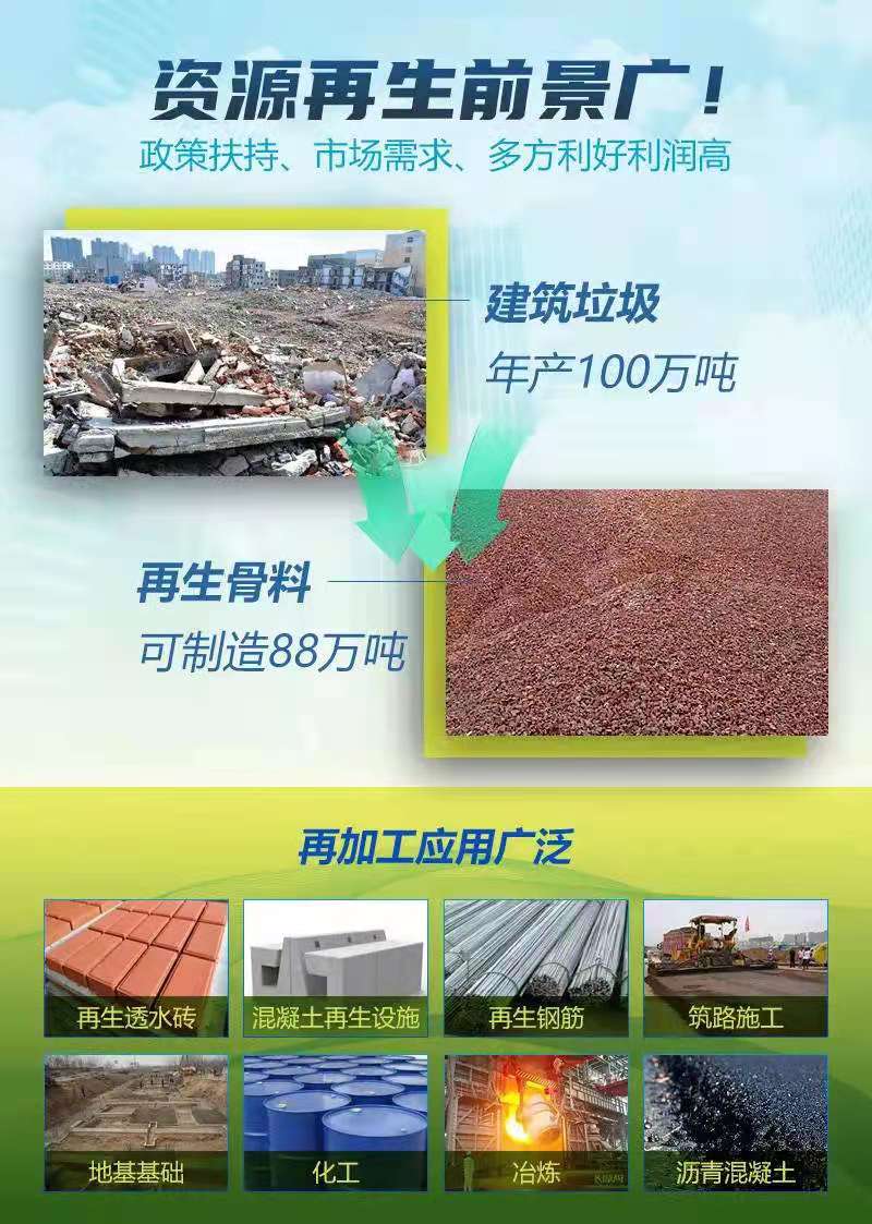 建筑垃圾破碎應用